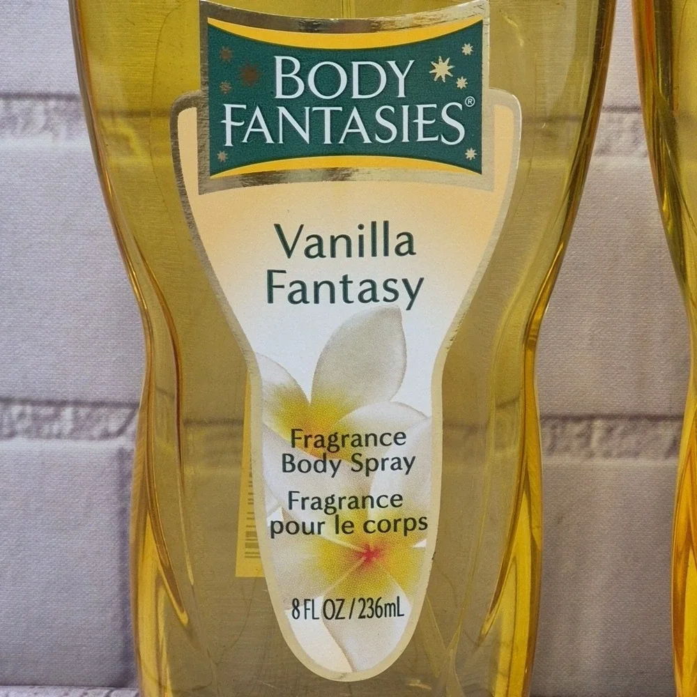 Parfums de Coeur Body Fantasies Vanilla Fantasy Fragrance Body Spray 8oz~2 Pack